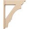Ekena Millwork 7 1/2-in W x 28-in D x 36-in H Balboa Trad Rough Cedar Woodgrain TimberThane Outlooker, Primed Tan OUTUR075X28X36BOA04RCPR - alternate 5